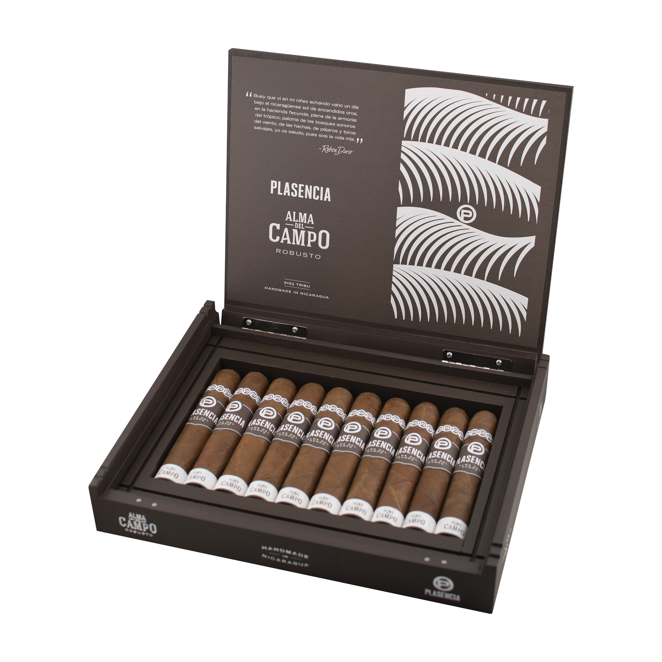 Plasencia Alma del Campo Tribu Robusto Cigar - Box
